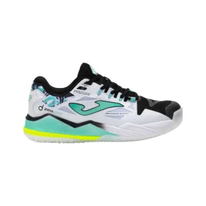 Zapatillas de Pádel Joma Spin Men 2542 White Turquoise